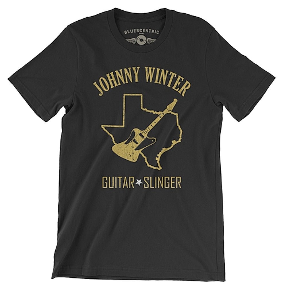 JOHNNY WINTER ジョニーウィンター - TEXAS / Dark Brown / Tシャツ / メンズ - PGS